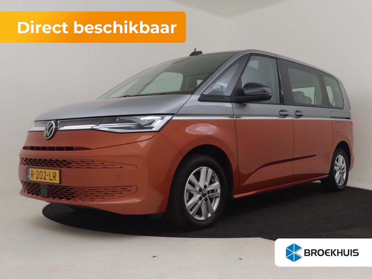 Volkswagen Multivan - 1.4 eHybrid L1H1 Style 218pk DSG/AUTO | Panoramadak | SOH 96% | Stoelverwarming | Elektris - AutoWereld.nl