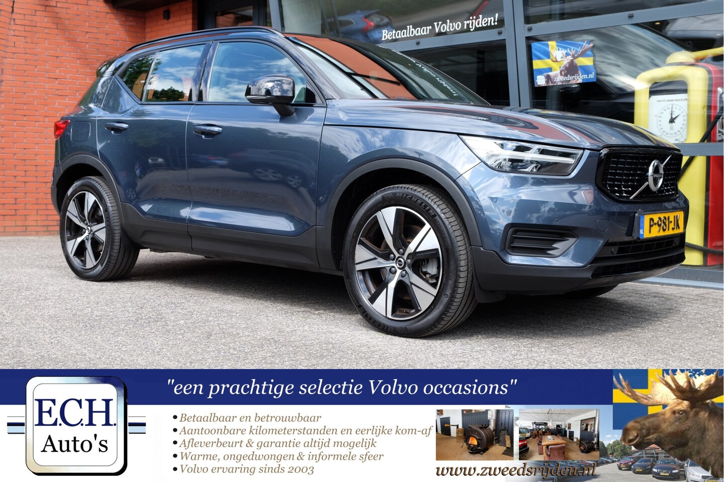 Volvo XC40 - 1.5 T4 Recharge R-Design 1.5 T4 211 pk Recharge R-Design, Panoramadak, Apple CarPlay - AutoWereld.nl