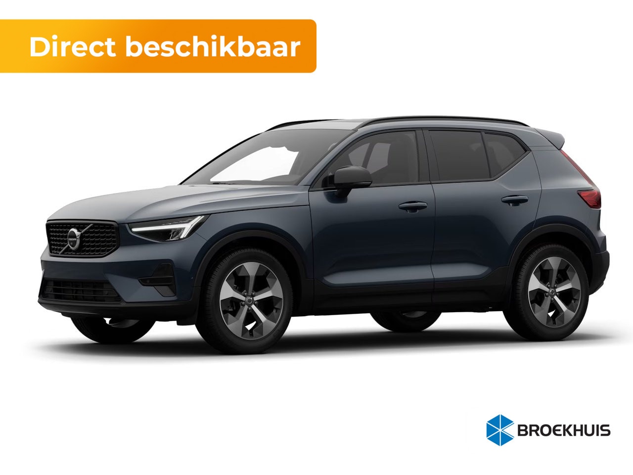 Volvo XC40 - 2.0 B4 Plus Dark | 19″ 5-Y-spaaks Matt Graphite Diamond Cut | All-seasonbanden | Charcoal - AutoWereld.nl