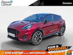 Ford Puma - 1.0 EcoBoost Hybrid Vivid Ruby Edition | Dealeronderhouden | Stoel- stuur en voorruitverwa