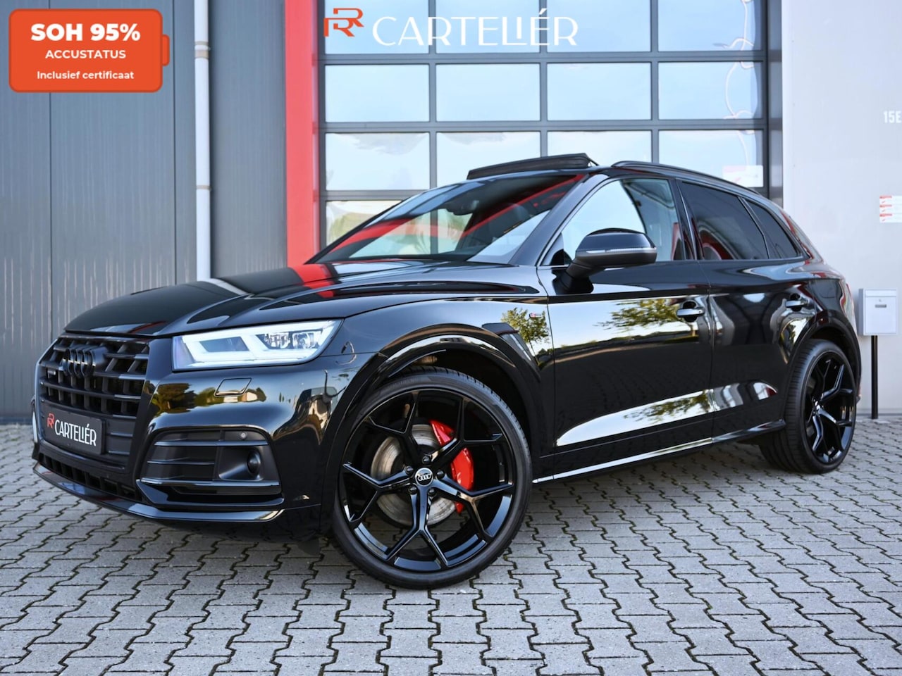 Audi Q5 - 55 TFSI e S-Line Quattro Competition Black Edition | Luchtvering | Pano | B&O | 22'' | SOH - AutoWereld.nl