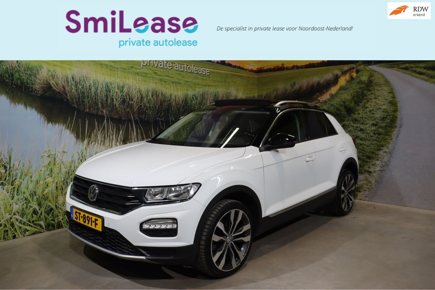 Volkswagen T-Roc - 1.0 TSI Style | Schuif kanteldak | Adaptieve cruise - AutoWereld.nl