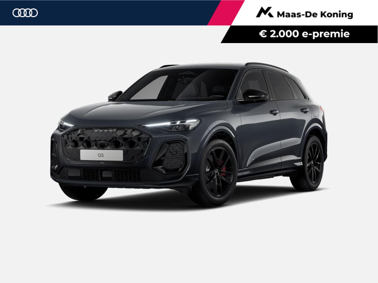 Audi Q5 - 2.0 TFSI e-hybrid quattro S edition Competition 367 PK · Trekhaak elek. wegklapbaar · Wint - AutoWereld.nl