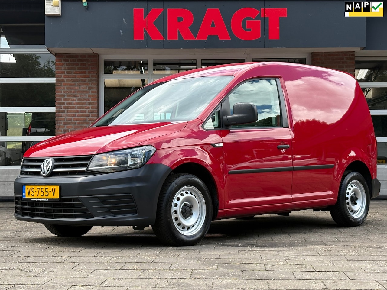 Volkswagen Caddy - 2.0 TDI L1H1 BMT Trendline|EURO6|NAP|airco|cruise|navi|bluetooth|trekhaak met 1400KG trek| - AutoWereld.nl