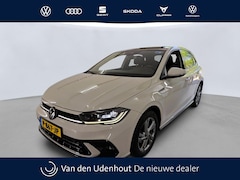 Volkswagen Polo - 1.0 TSI 95pk R-Line Business Ascot Grey | Panoramadak | Camera | Stoelverwarming | Keyless
