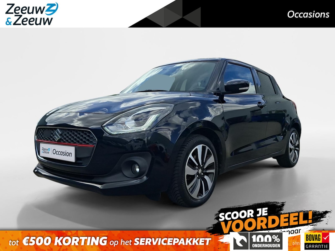 Suzuki Swift - 1.0 Stijl Smart Hybrid | Dealeronderhouden | Navigatie | Achteruit rij camera | Lichtmetal - AutoWereld.nl