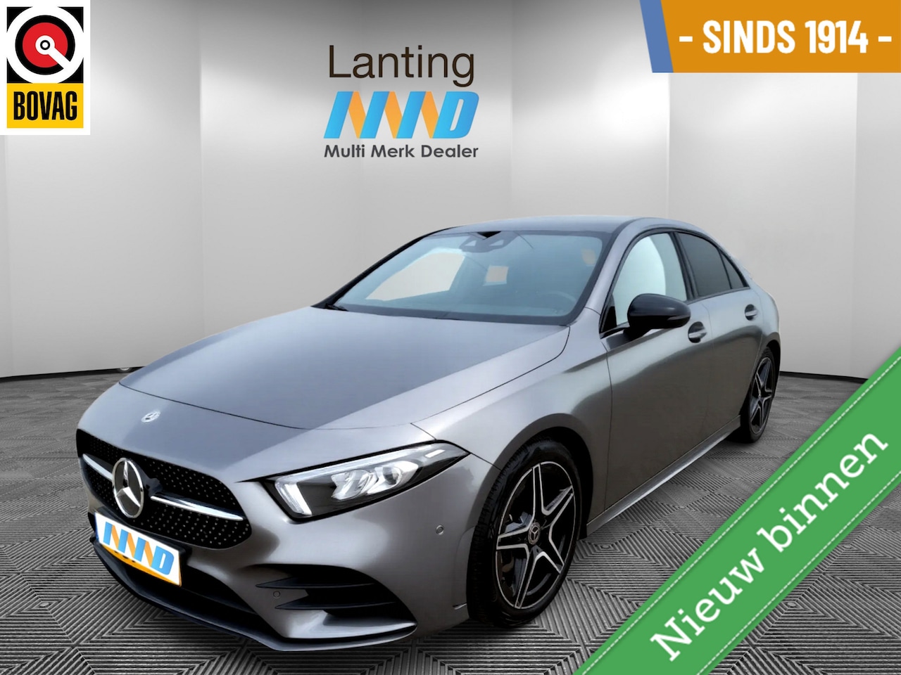 Mercedes-Benz A-klasse - 180 AMG Line sfeer verlichting - AutoWereld.nl