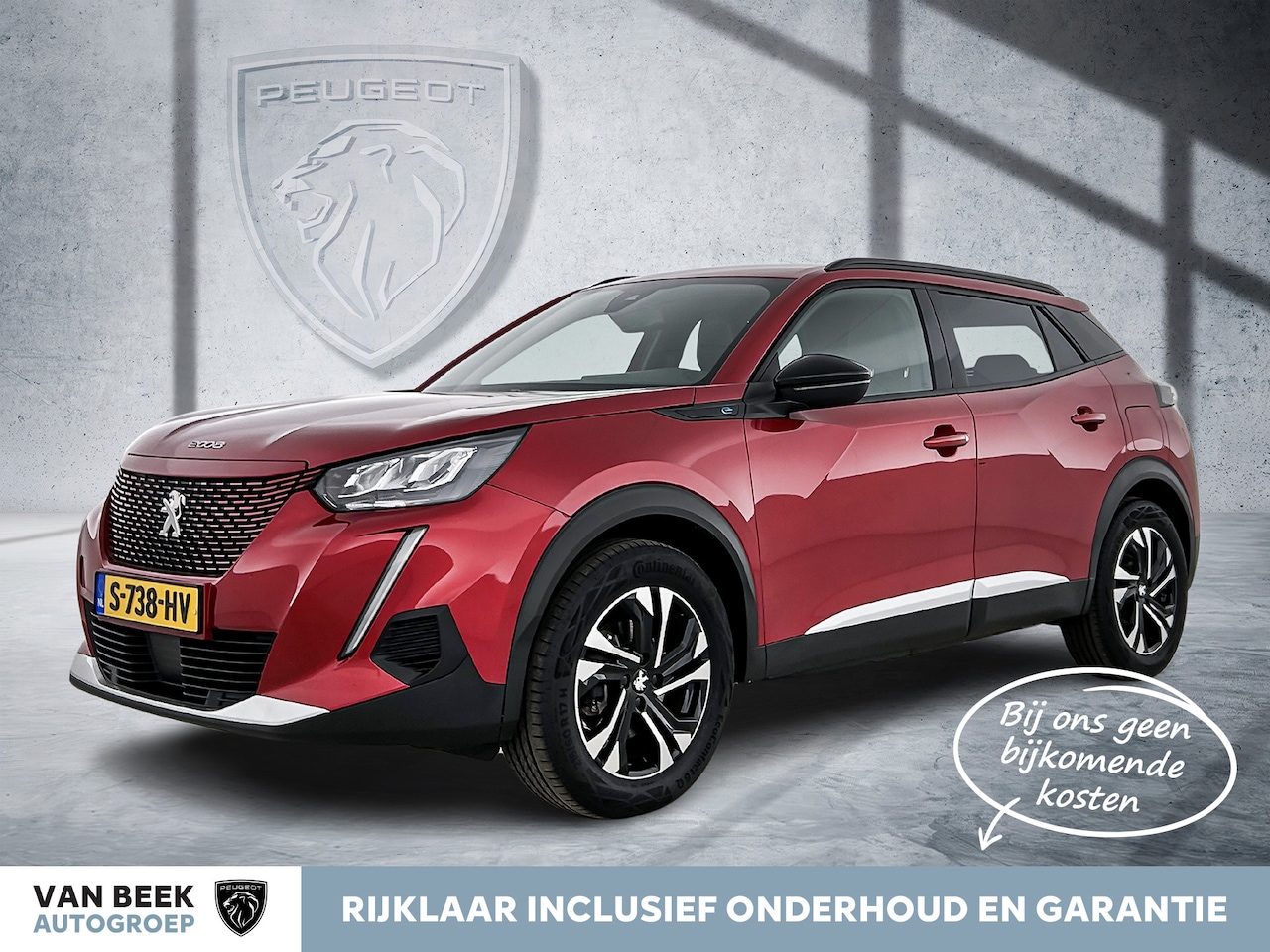 Peugeot e-2008 - EV Allure Pack 50 kWh | Trekhaak | 360 camera | - AutoWereld.nl