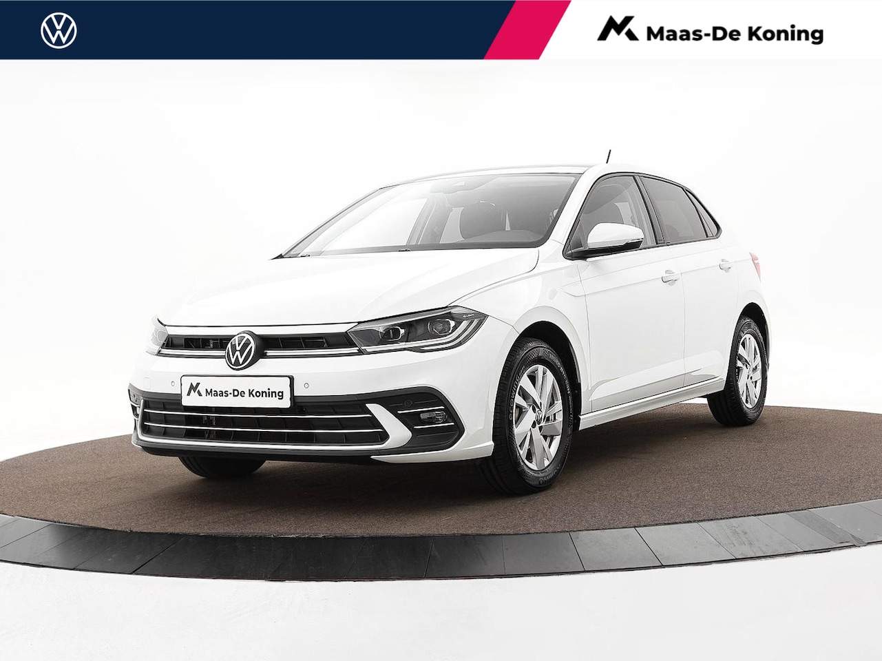 Volkswagen Polo - 1.0 TSI 95pk DSG Style · Panoramadak · Matrix LED · Stoelverwarming · ACC · Sfeerverlichti - AutoWereld.nl