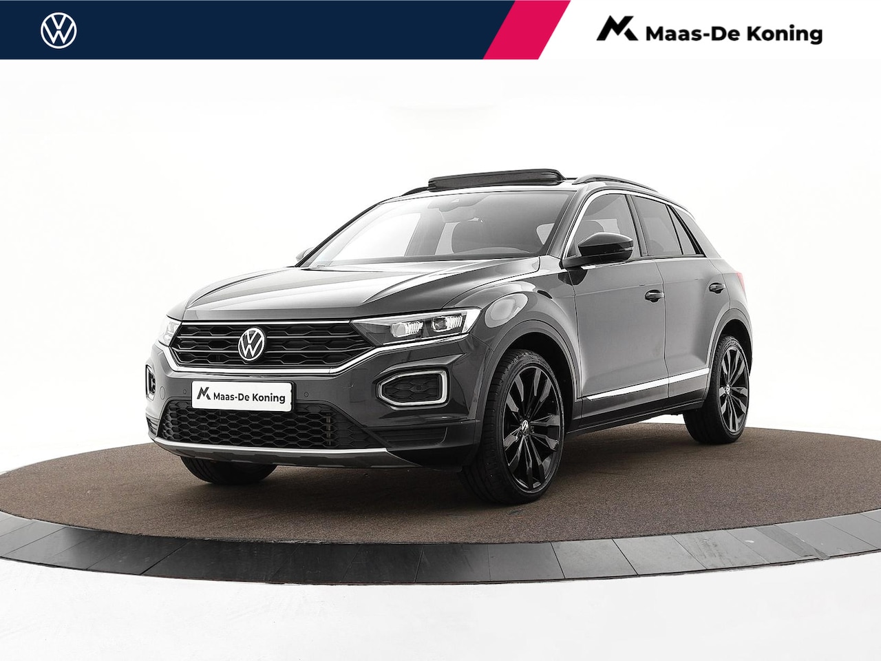 Volkswagen T-Roc - 1.5 TSI Sport Business R · Panoramadak · Camera · Standkachel · Stoelverwarming · Navigati - AutoWereld.nl