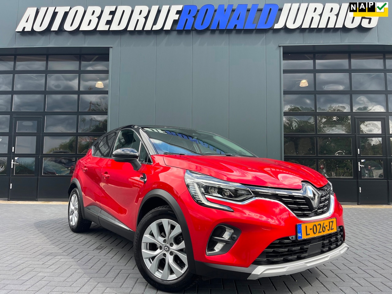 Renault Captur - 1.0 TCe 100 Bi-Fuel Intens NL.Auto/Camera/Navigatie/CarPlay/Two-Tone/Dealer Onderhouden - AutoWereld.nl