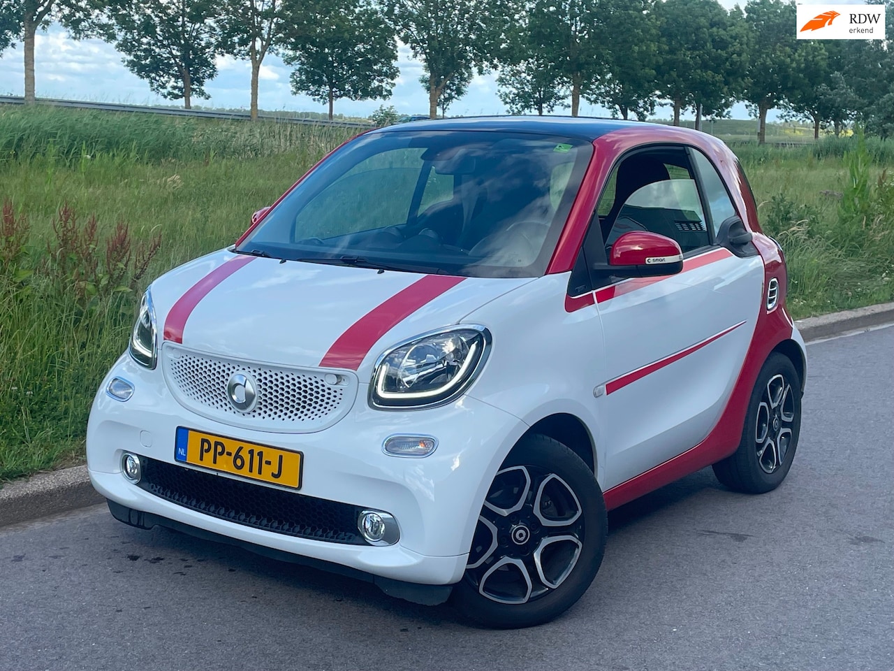 Smart Fortwo - 1.0 Turbo Prime Panorama Airco - AutoWereld.nl