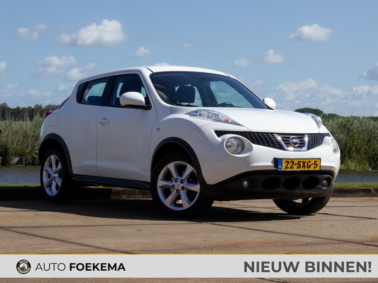 Nissan Juke - 1.6 Acenta Eco Clima Trekhaak Cruise control - AutoWereld.nl