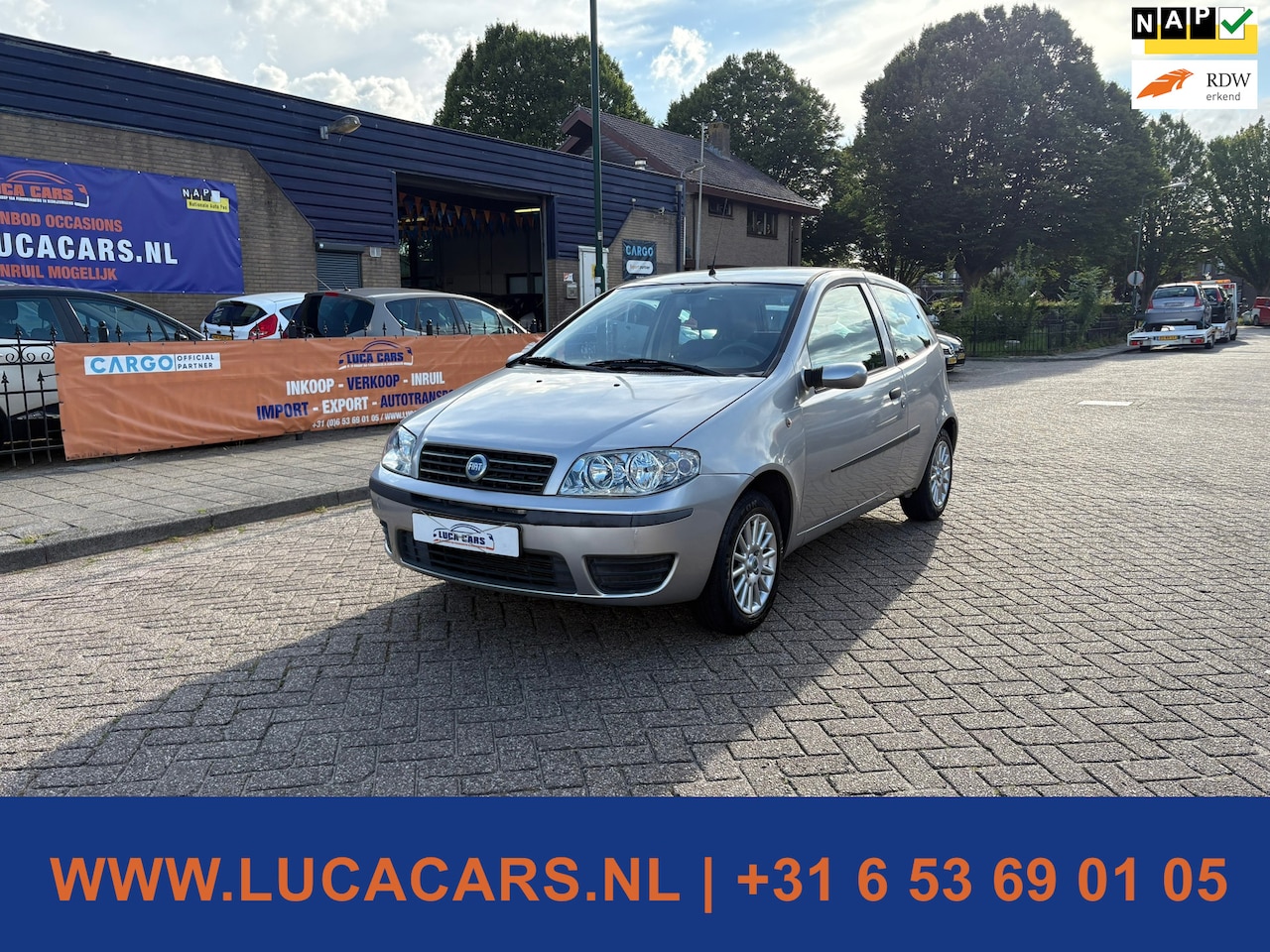 Fiat Punto - 1.4-16V Dynamic AIRCO + NIEUWE APK! - AutoWereld.nl