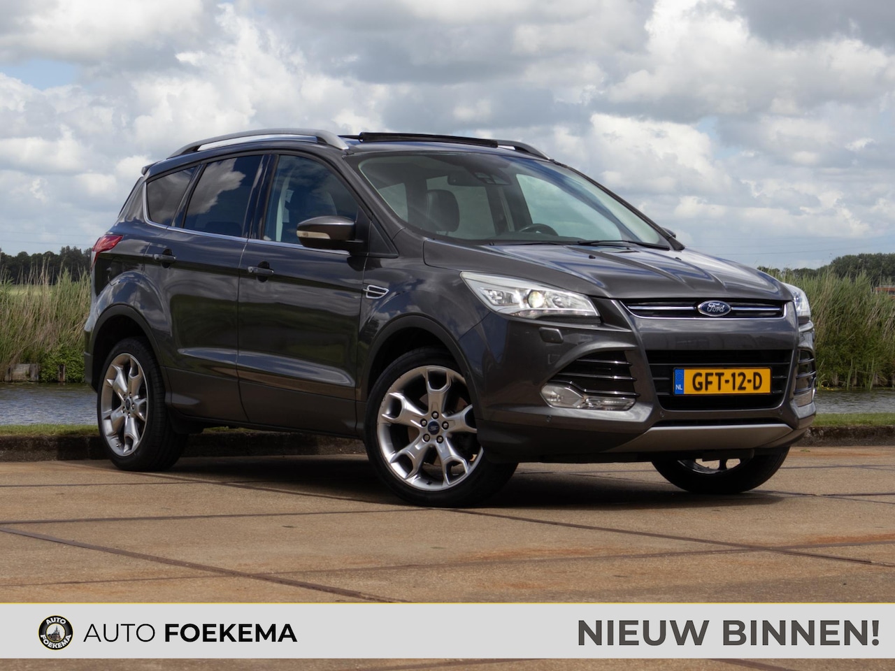 Ford Kuga - 1.5 Titanium Styling Pack 4WD Leder Pano Trekhaak - AutoWereld.nl