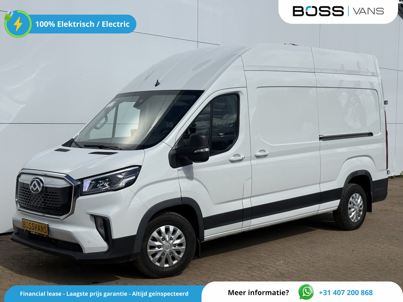 Maxus eDeliver 9 - 89kWh L3H3 328KM WLTP 91% (SOH) 204PK Dubbele schuifeur 90KW Snelladen Cruise control Led - AutoWereld.nl
