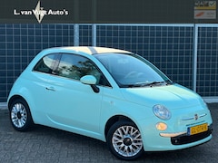 Fiat 500 C - |1.2 Lounge | Cabrio | clima| Verde Acqua | incl. 1 jaar Garantie