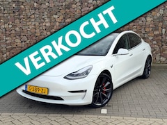 Tesla Model 3 - Performance AWD 75 kWh 340kw Dual Motor