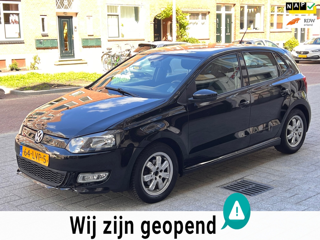 Volkswagen Polo - 1.2 TDI BlueMotion Comfortline-nieuwe motor-nieuwe turbo-nieuwe koppeling-nieuwe riem - AutoWereld.nl