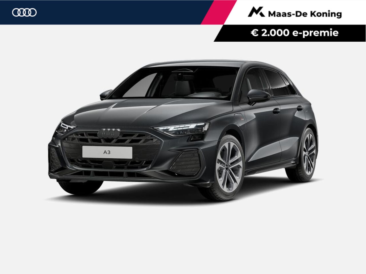Audi A3 Sportback - 40 TFSI e S edition 204 PK · Assistentiepakket rijden en parkeren plus · Optiekpakket zwar - AutoWereld.nl
