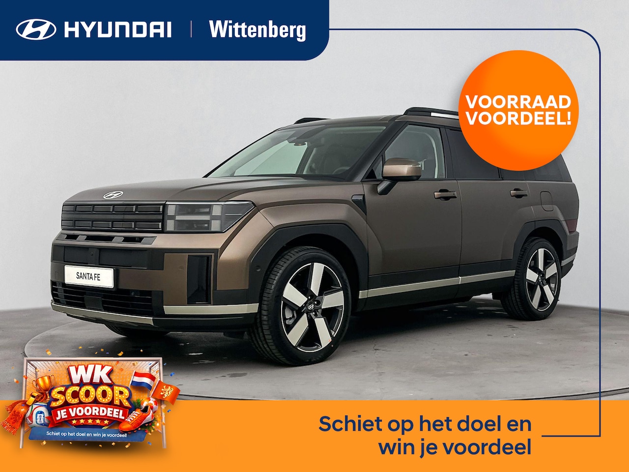 Hyundai Santa Fe - 1.6 T-GDI HEV Premium Sky 7p. | PANORAMADAK | UNIEKE KLEURENCOMBINATIE | MEMORY SEATS | AP - AutoWereld.nl