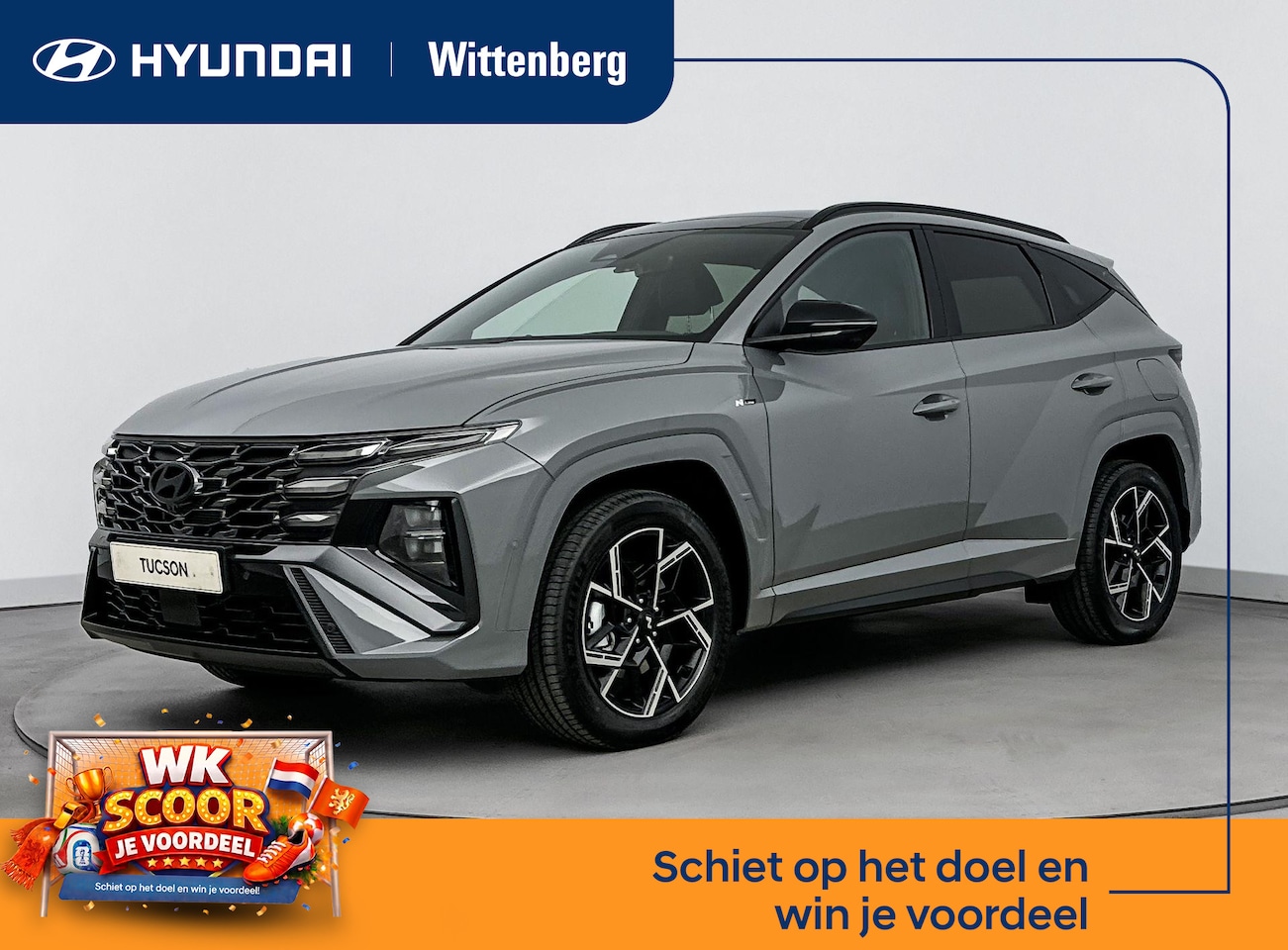 Hyundai Tucson - 1.6 T-GDI HEV N Line Sky | Schuifdak | Nieuw | Snel leverbaar - AutoWereld.nl