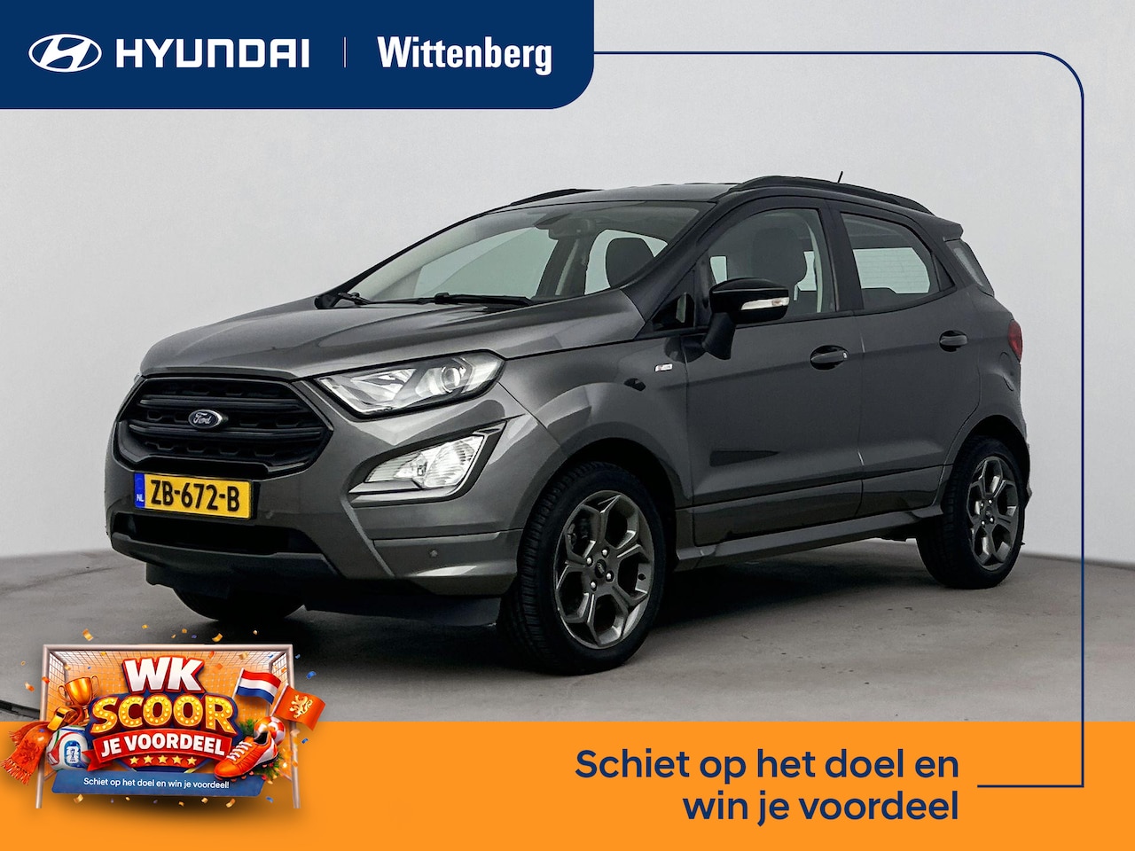 Ford EcoSport - 1.0 ECOBOOST ST-LINE | TREKHAAK | ALL SEASONS | 17'' LM VELGEN | PDC VOOR & ACHTER | CLIMA - AutoWereld.nl