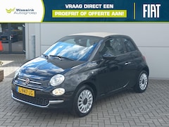 Fiat 500 C - Cabrio 1.0 Hybrid Dolcevita | Beige dak en bekleding | Climate control | Navigatie via App