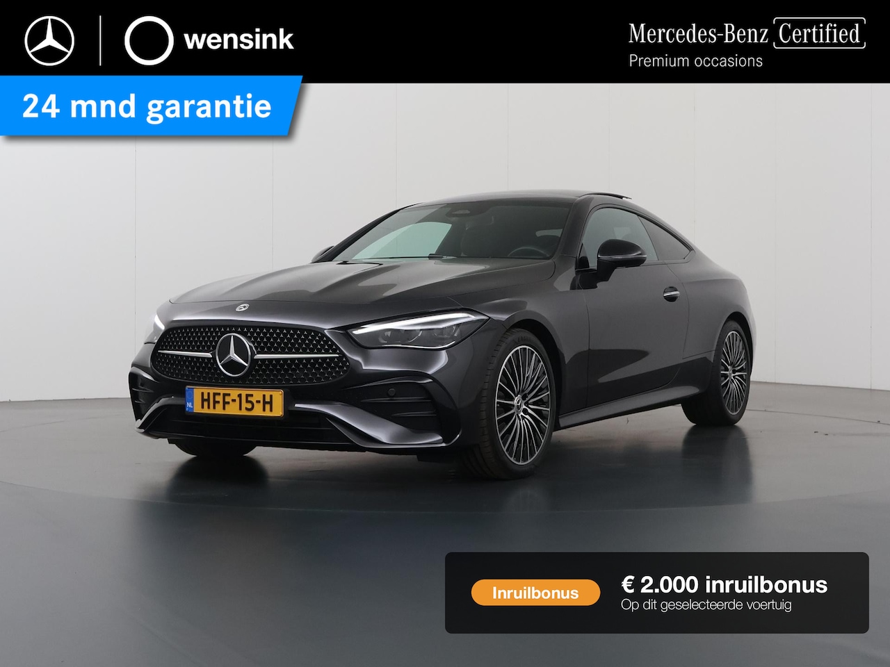 Mercedes-Benz CLE Coupé - 200 AMG Line | Panoramadak | Night | Memory | Burmester | Rode gordels | 19 inch AMG multi - AutoWereld.nl