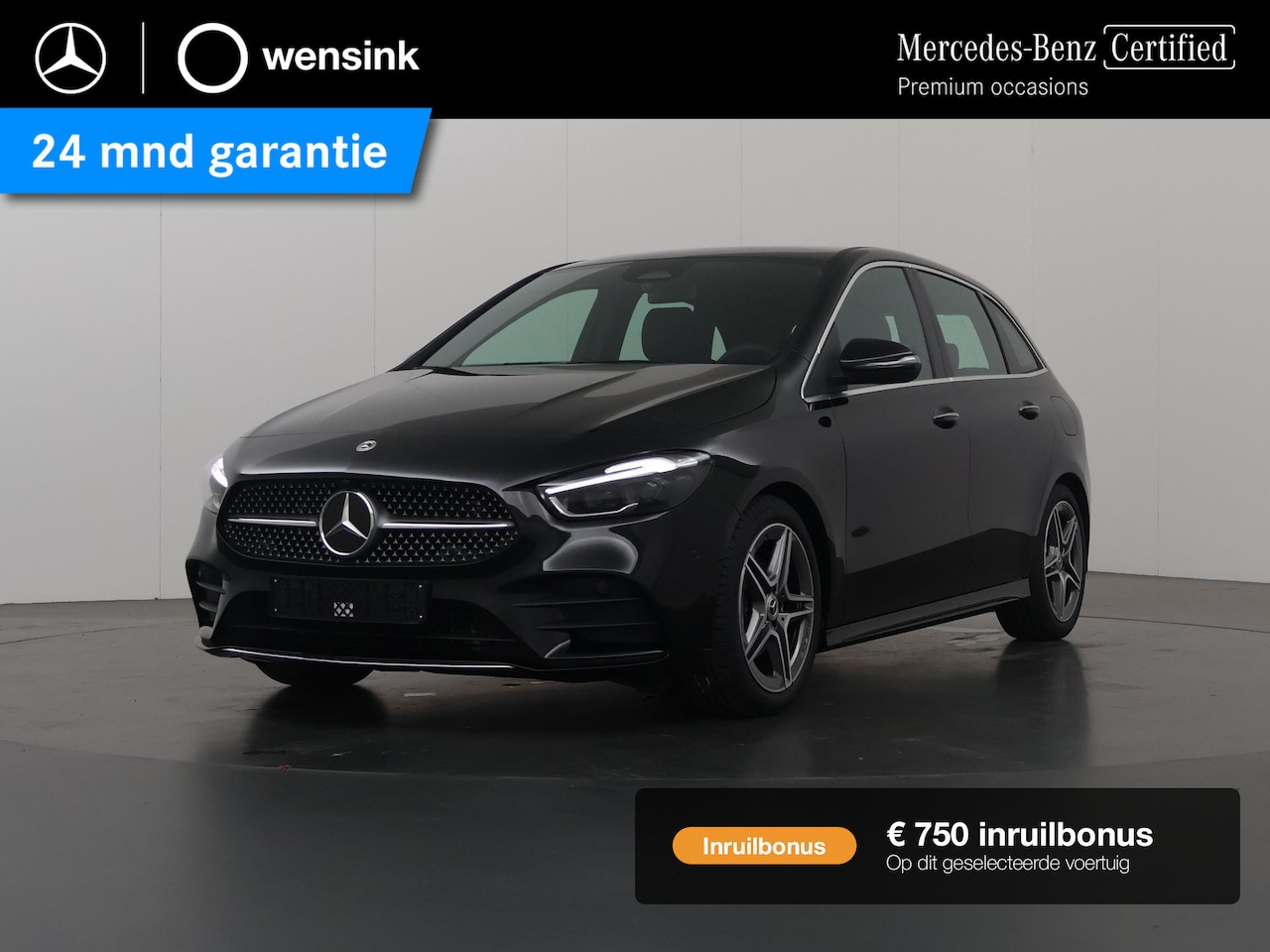 Mercedes-Benz B-klasse - 180 Star Edition AMG Line | Trekhaak | Panoramadak-schuifdak | Stuurverwarming | Sfeerverl - AutoWereld.nl