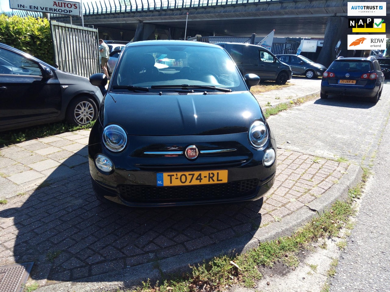 Fiat 500 - 1.0 Hybrid airco carplay - AutoWereld.nl