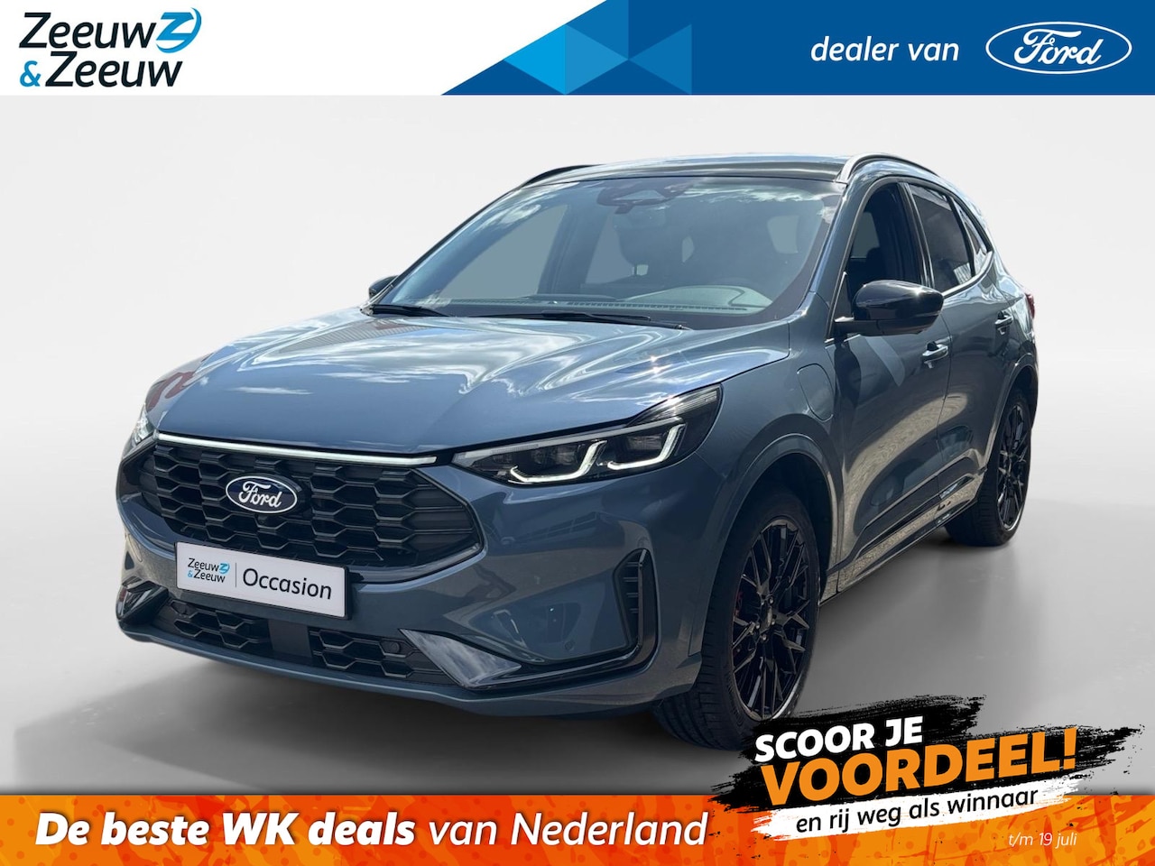 Ford Kuga - 2.5 PHEV BlueCruise Edition | Direct leverbaar in Blue / Grey / Silver | € 5000 korting | - AutoWereld.nl