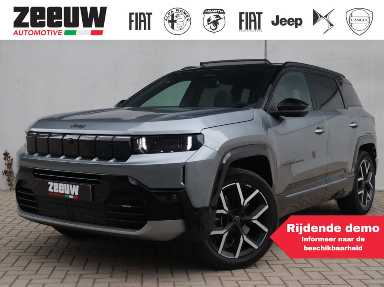 Jeep Compass - 1.6 e-Hybrid 225 PK PHEV First Edition | Schuifdak | Premium - AutoWereld.nl