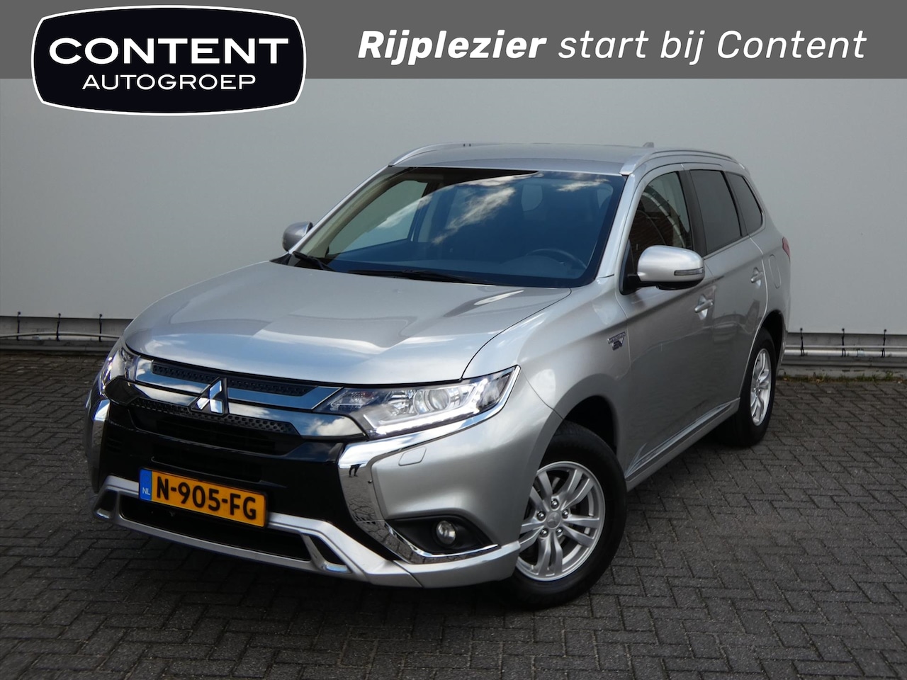 Mitsubishi Outlander - 2.4 DOHC MIVEC PHEV 240pk 4WD Aut Pure - AutoWereld.nl