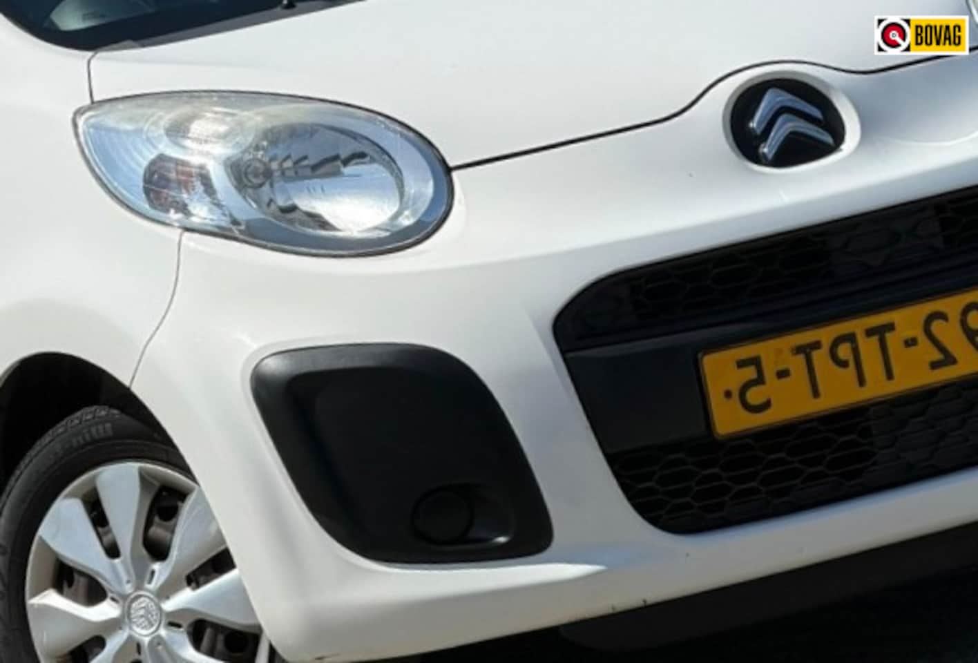 Citroën C1 - 1.0 Attraction 5-deurs | Blanc Banquise | Airco/Audio - Zuinig 1:23 - AutoWereld.nl