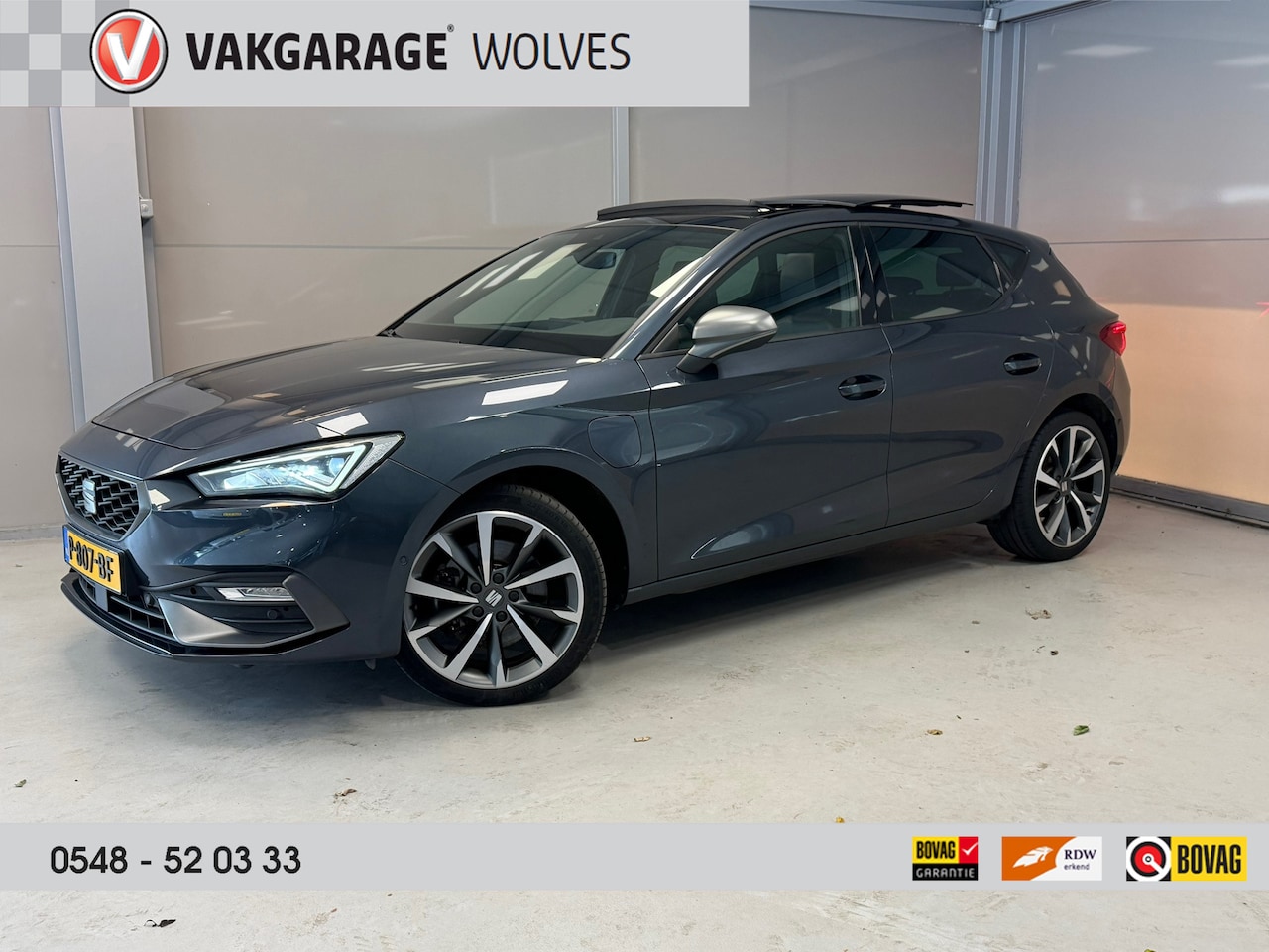 SEAT Leon - 1.4 TSI eHybrid PHEV FR Business Intense | PANODAK | CAR PLAY | CAMERA | - AutoWereld.nl