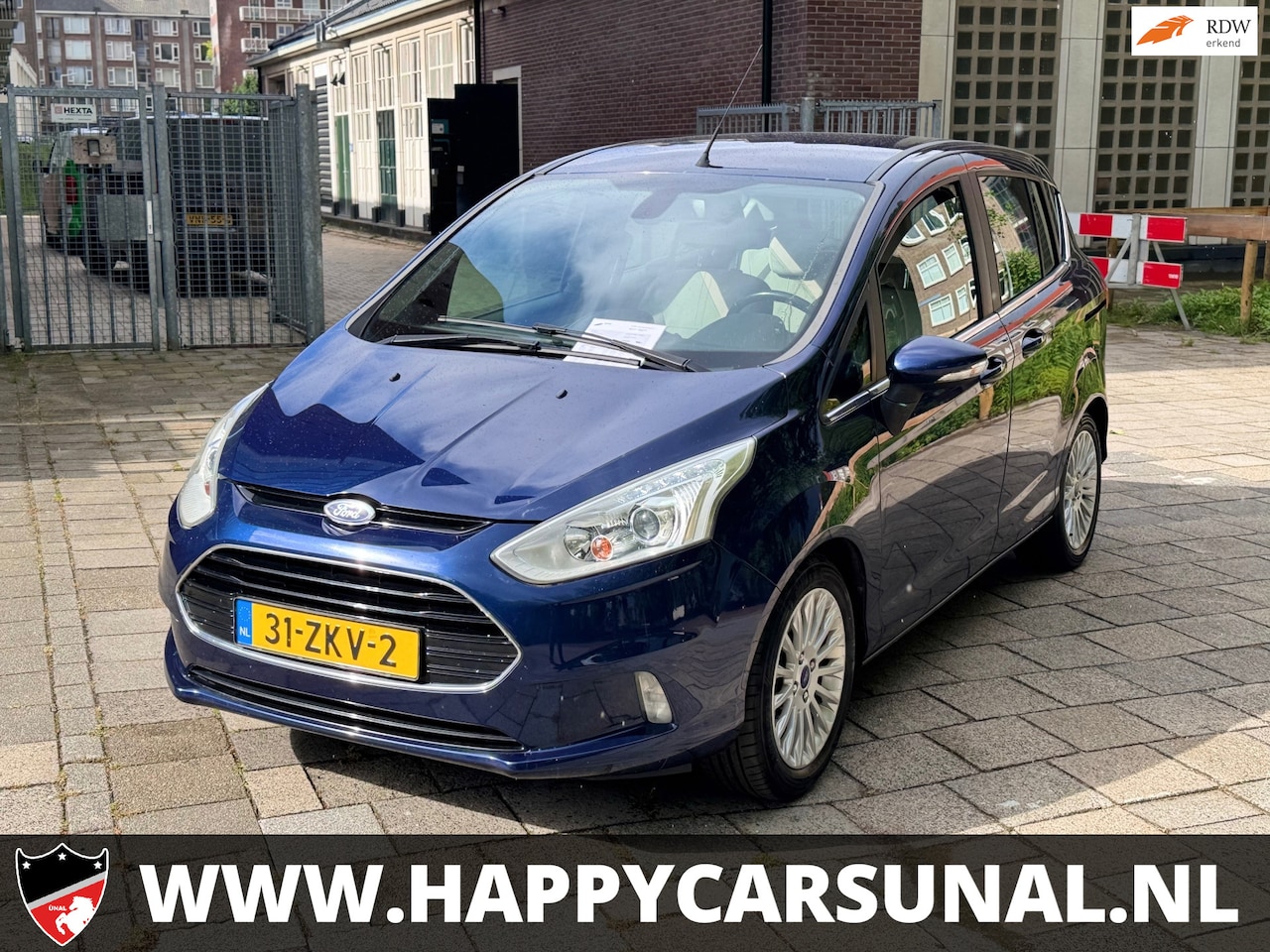 Ford B-Max - 1.0 EcoBoost Titanium 1.0 EcoBoost Titanium, AIRCO, NAP, Nieuwe APK - AutoWereld.nl