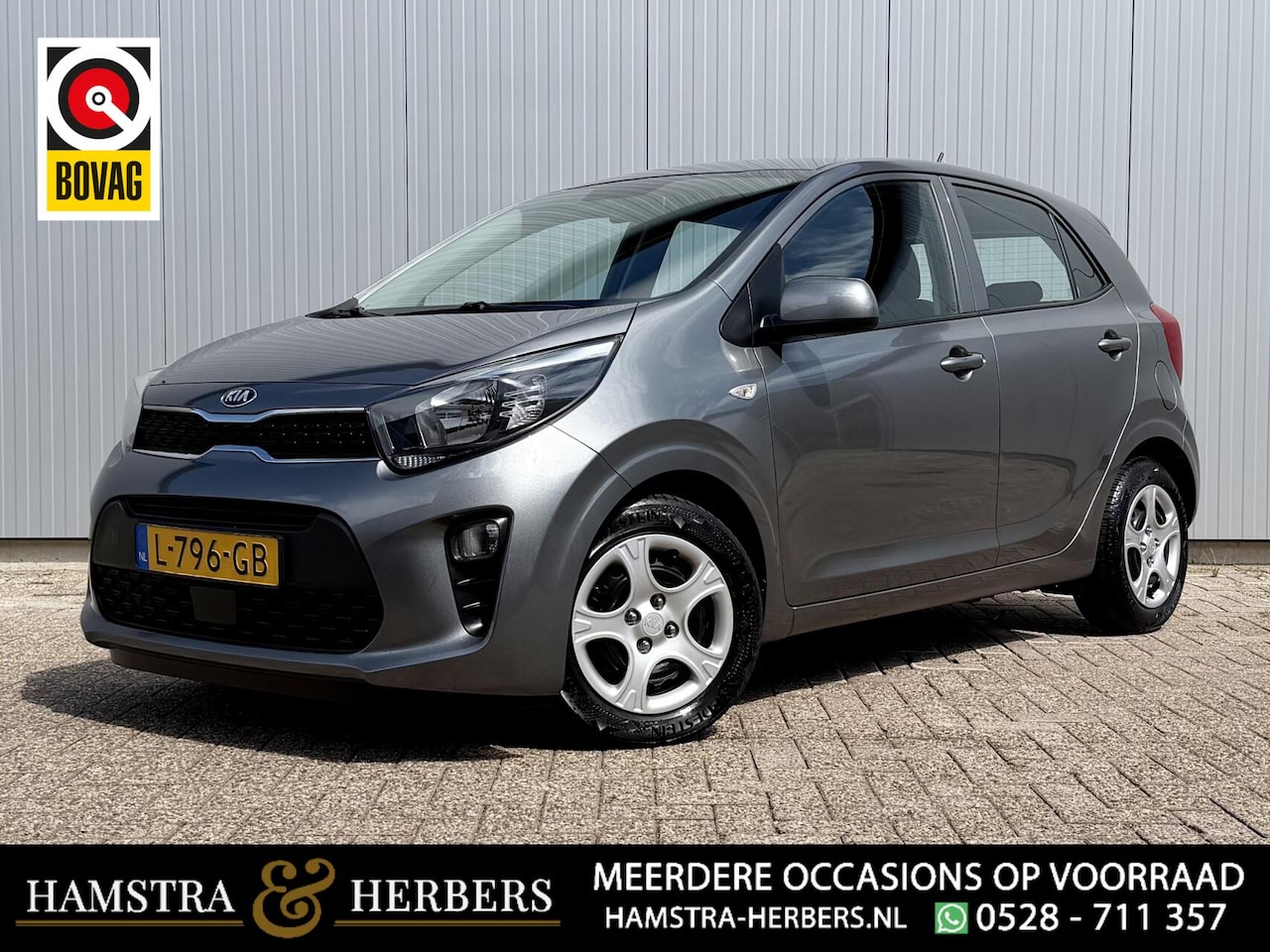 Kia Picanto - 1.0 DPi ComfortLine antraciet - AutoWereld.nl