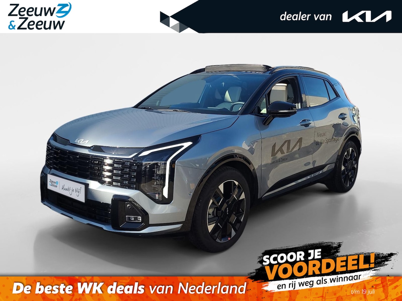 Kia Sportage - 1.6 T-GDi Plug-in Hybrid GT-PlusLine | Meest luxe uitvoering | Fabrieksgarantie t/m 1-12-2 - AutoWereld.nl