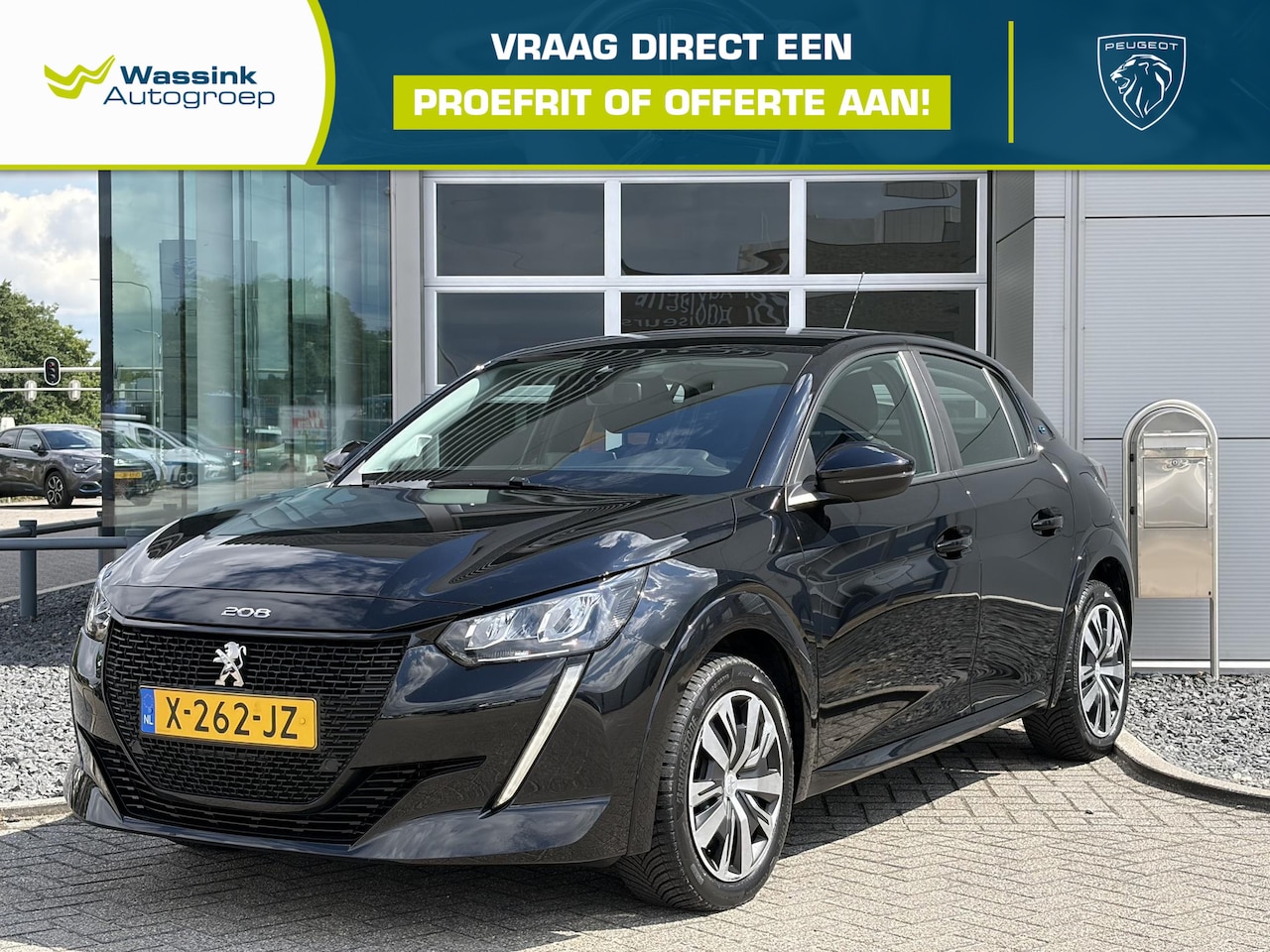 Peugeot e-208 - EV Active Pack 50 kWh I Verwarmde Stoelen I Apple Carplay I DAB radio I - AutoWereld.nl