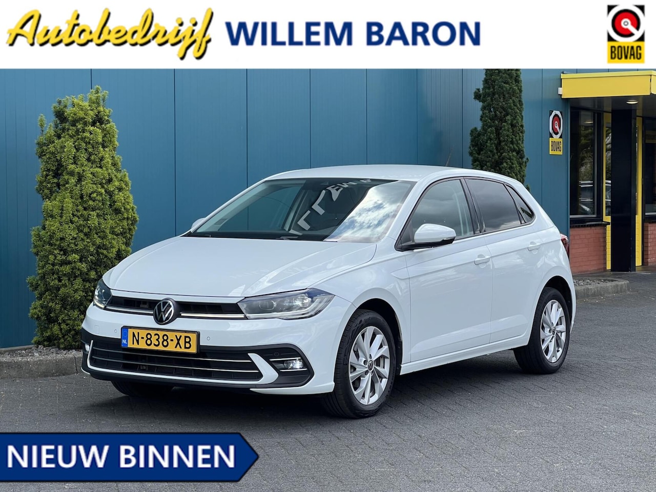 Volkswagen Polo - 1.0 TSI Style CARPLAY | ADAPT.CRUISE | MATRIX.LED | DIGI.DASHB | NAV | PDC - AutoWereld.nl