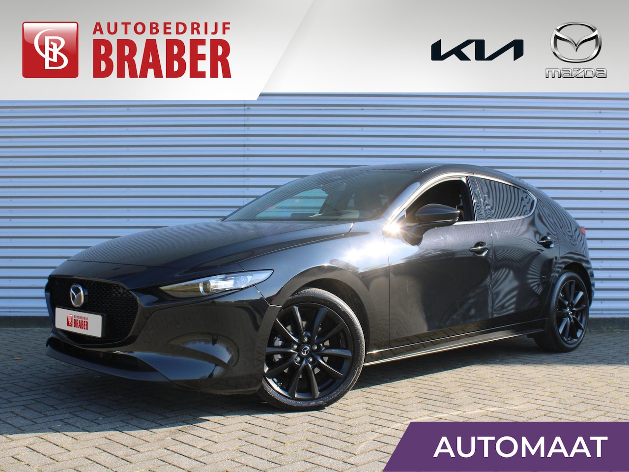 Mazda 3 - 2.5 e-SkyActiv-G M Hybrid 140 Homura | Automaat | Nieuw | Uit voorraad leverbaar | Prijs i - AutoWereld.nl