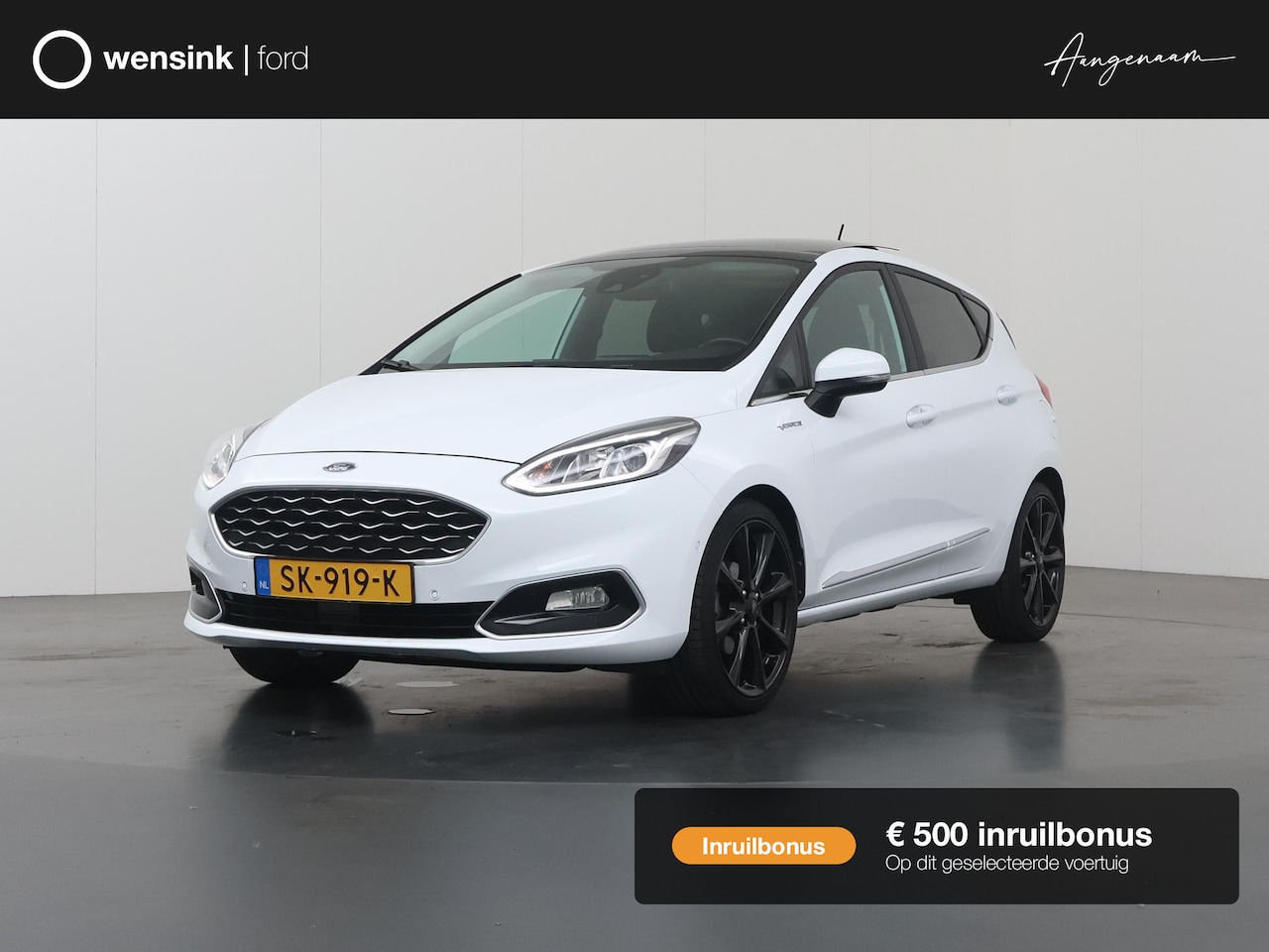 Ford Fiesta - 1.0 EcoBoost Vignale | Panoramadak | Winterpakket | B&O | DAB | Navigatie | Cruise Control - AutoWereld.nl