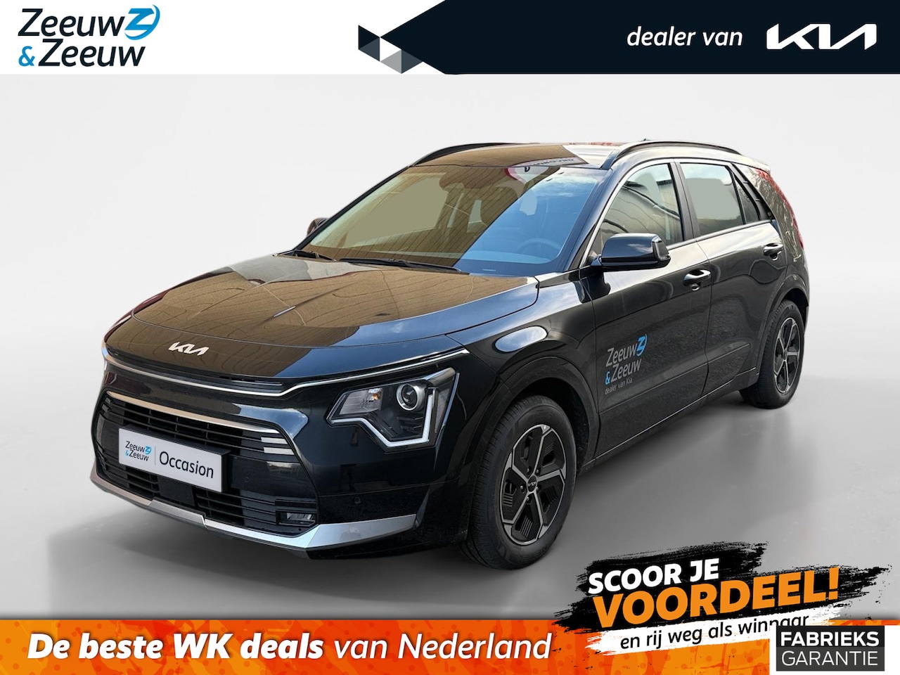 Kia Niro - 1.6i Hybrid DynamicLine Fabrieksgarantie 19-11-2032 + 3x 1 Jaar* | NAP - AutoWereld.nl
