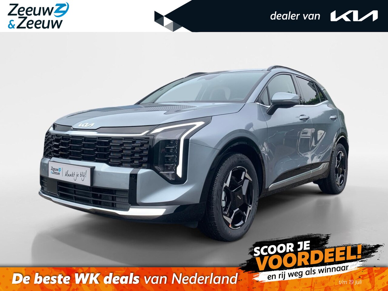 Kia Sportage - 1.6 T-GDi AT6 Hybrid Dynamicplusline | NIEUWE SPORTAGE | 239 PK | 1510Kg trekgewicht | Nu - AutoWereld.nl