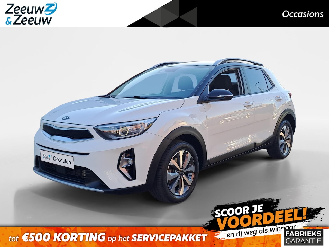 Kia Stonic - 1.0 T-GDi MHEV DynamicPlusLine 1e Eigenaar | Dealer onderhouden | Fabrieksgarantie t/m 10- - AutoWereld.nl