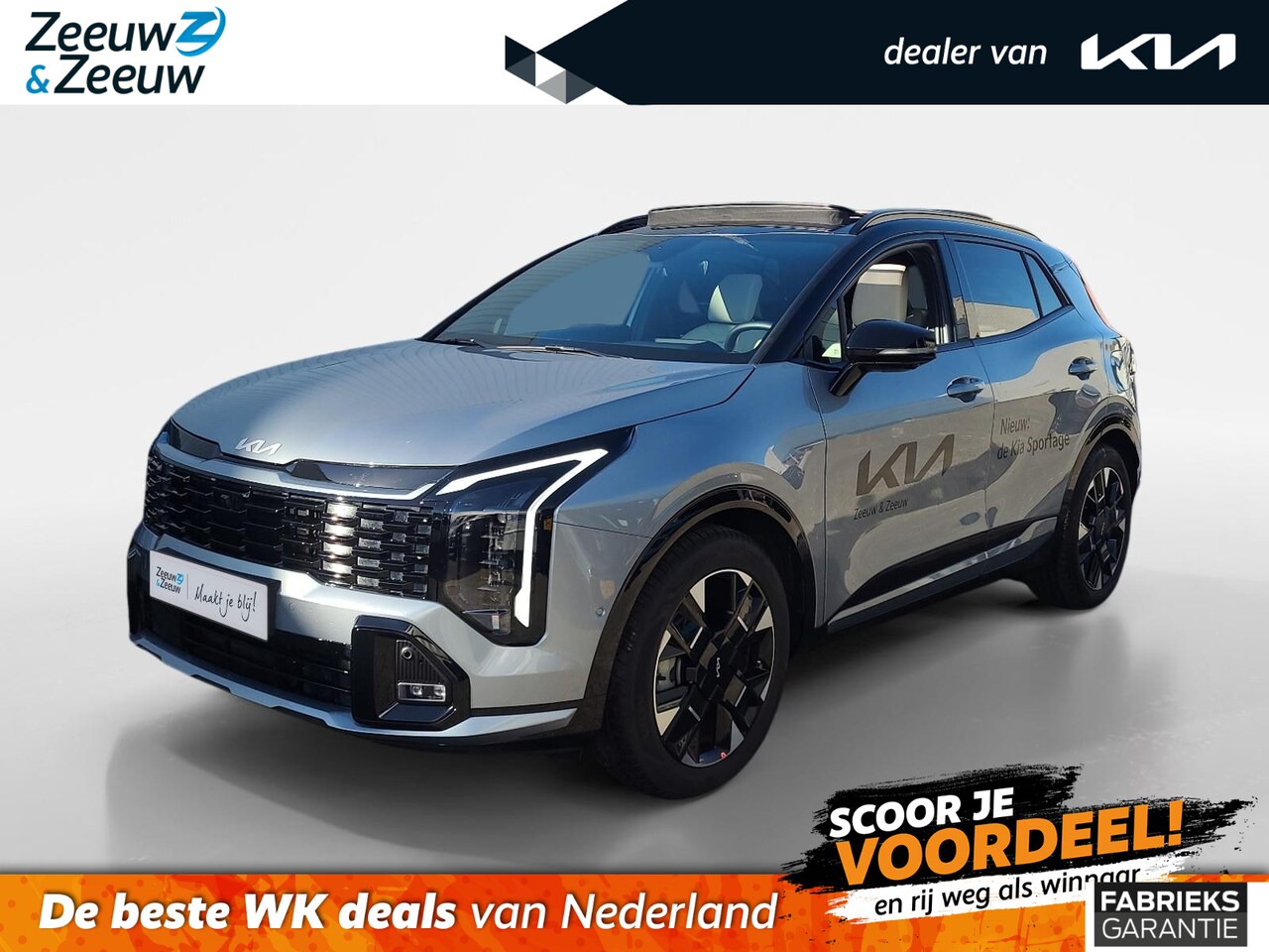 Kia Sportage - 1.6 T-GDi Plug-in Hybrid GT-PlusLine | Meest luxe uitvoering | Fabrieksgarantie t/m 1-12-2 - AutoWereld.nl