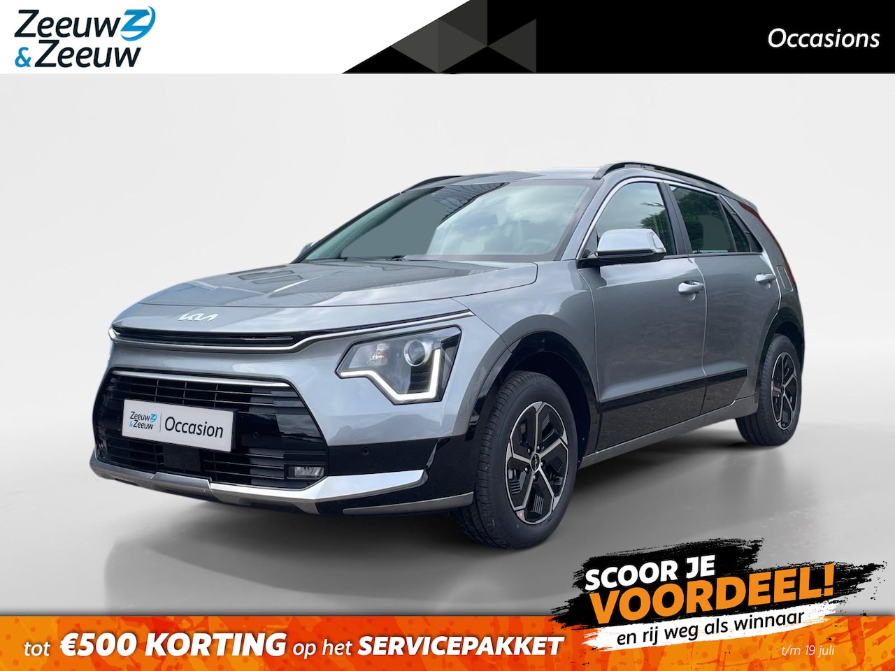 Kia Niro - 1.6 GDi Hybrid DynamicLine | Adaptive cruise control | Keyless entry | Navigatie | Climate - AutoWereld.nl