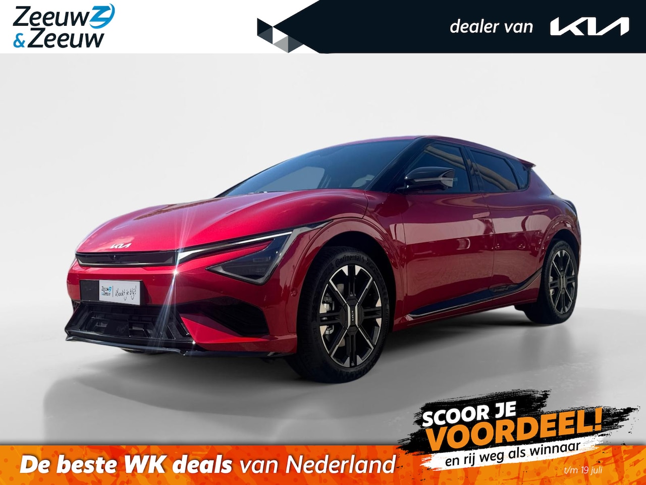 Kia EV6 - GT-Line 84 kWh | Enkele kleuren op voorraad bel voor info | € 4000,- Inruilpremie | 560km - AutoWereld.nl