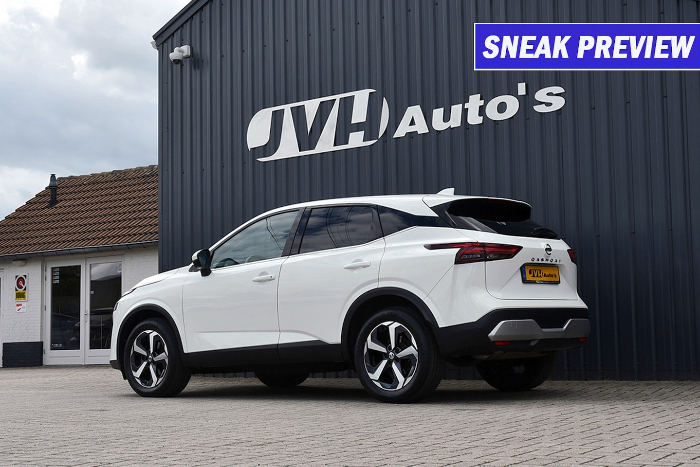 Nissan Qashqai - 1.3 Tekna 03-2022 | Virtual CP | 1/2Leder | Navi | HUD - AutoWereld.nl